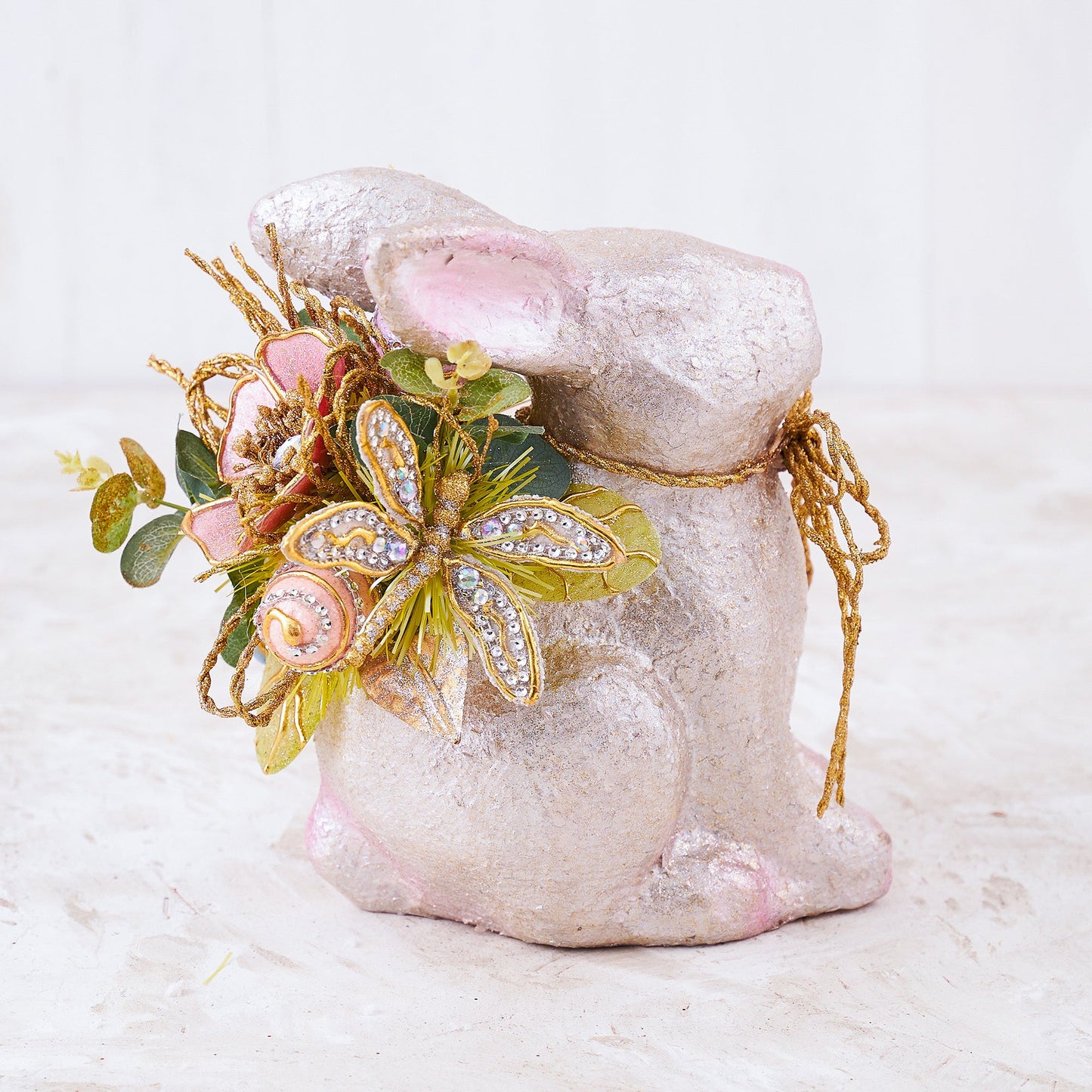 Easter Elegant Bunny Handcrafted Premium Centerpiece Decor - HOLIDAY TREE