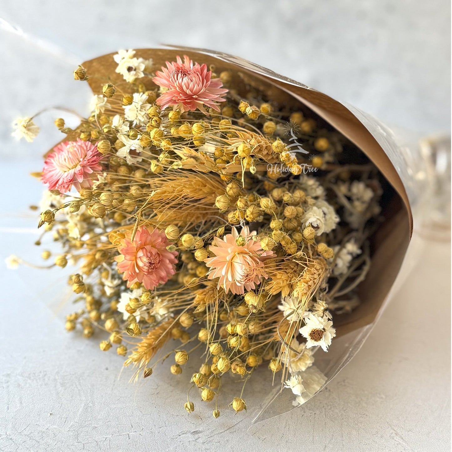 Cottage Garden Bouquet - Dried Flower Bouquet