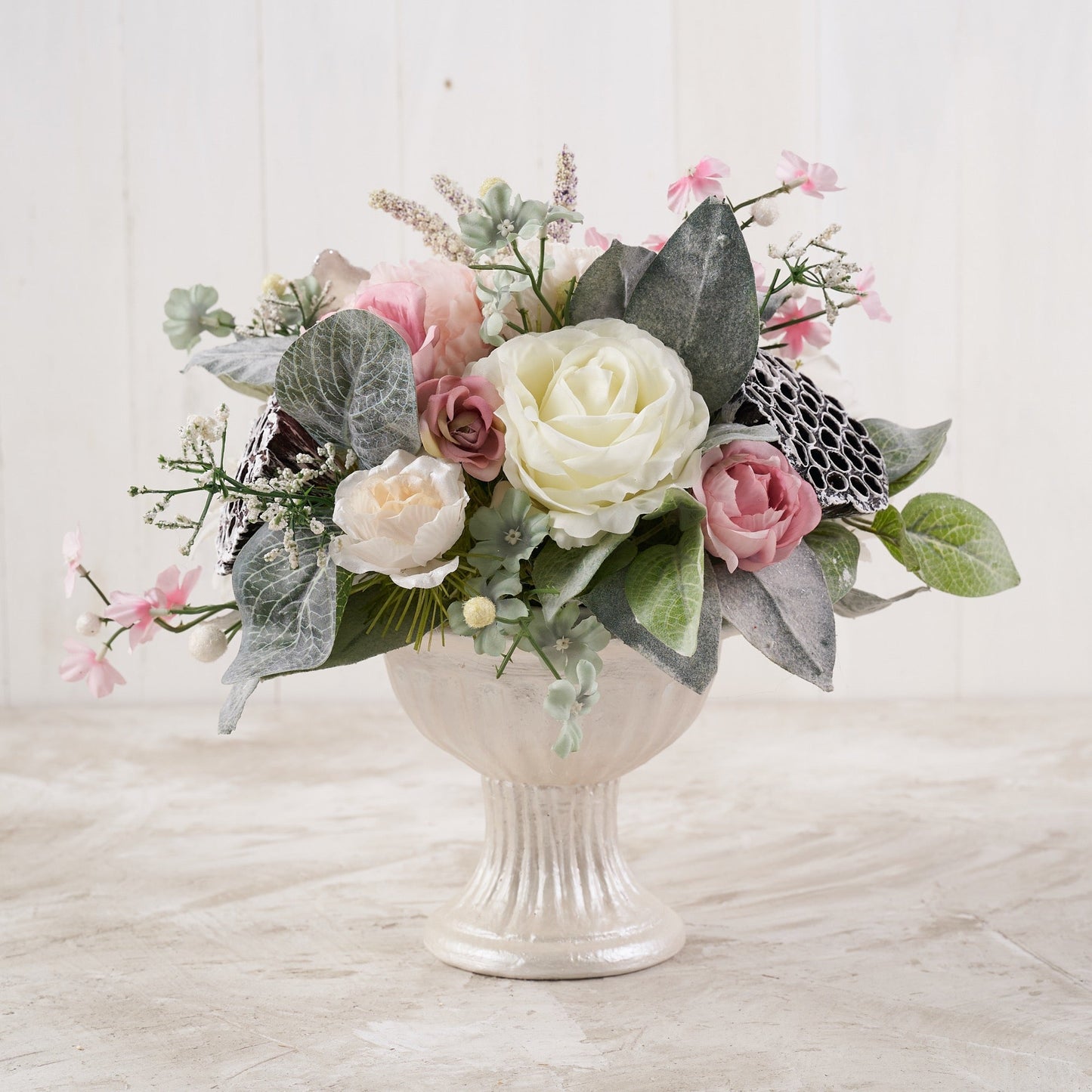 Floral Blush Arrangement Centerpiece