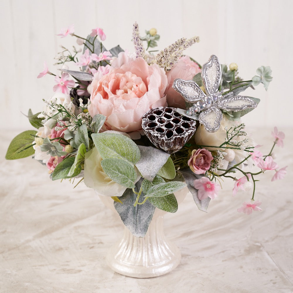 Floral Blush Arrangement Centerpiece