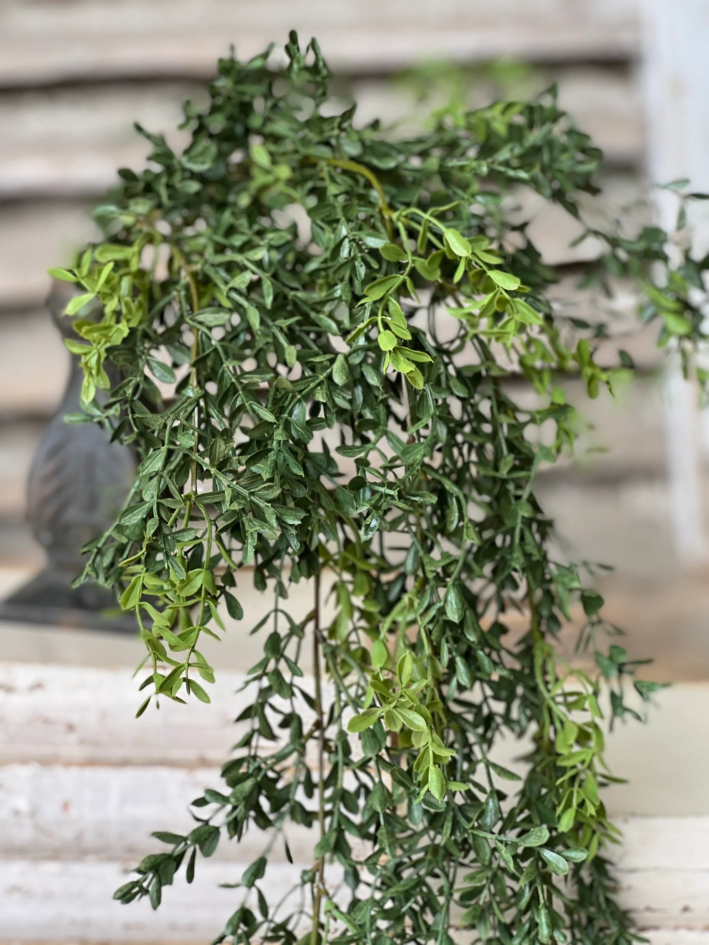 Faux Boxwood Hanging Bush