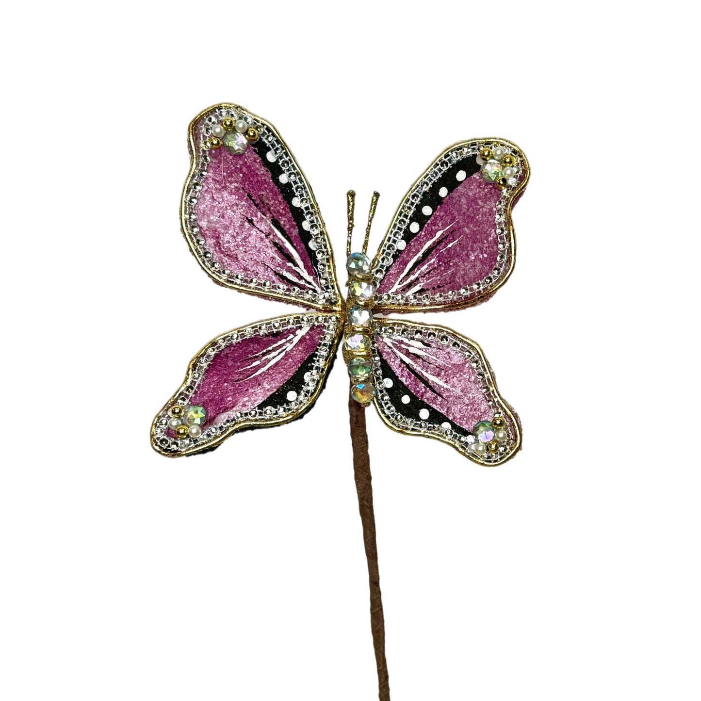 Jeweled Butterly Stem -Large