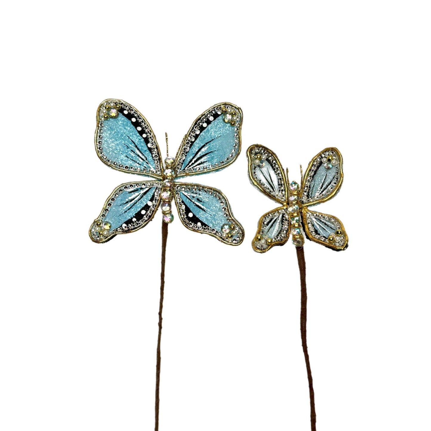 Jeweled Butterly Stem -Large