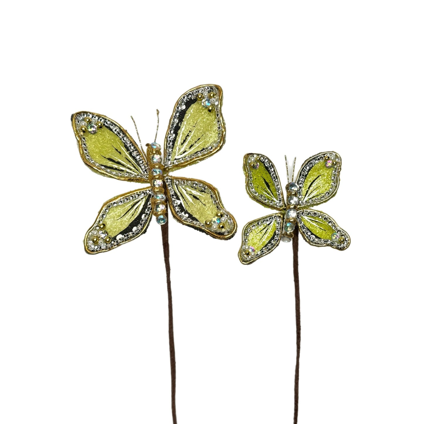 Jeweled Butterly Stem -Large