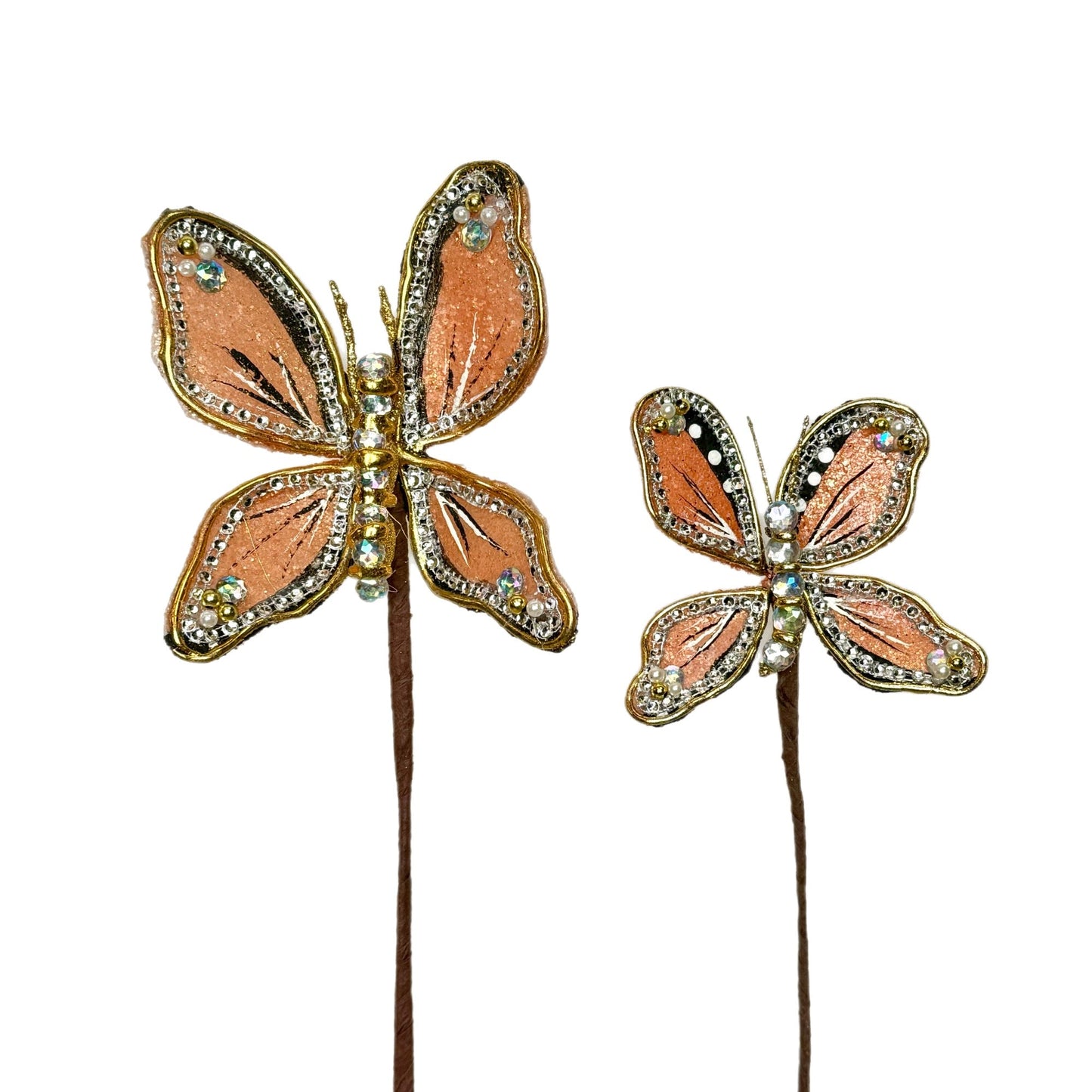 Jeweled Butterly Stem -Large