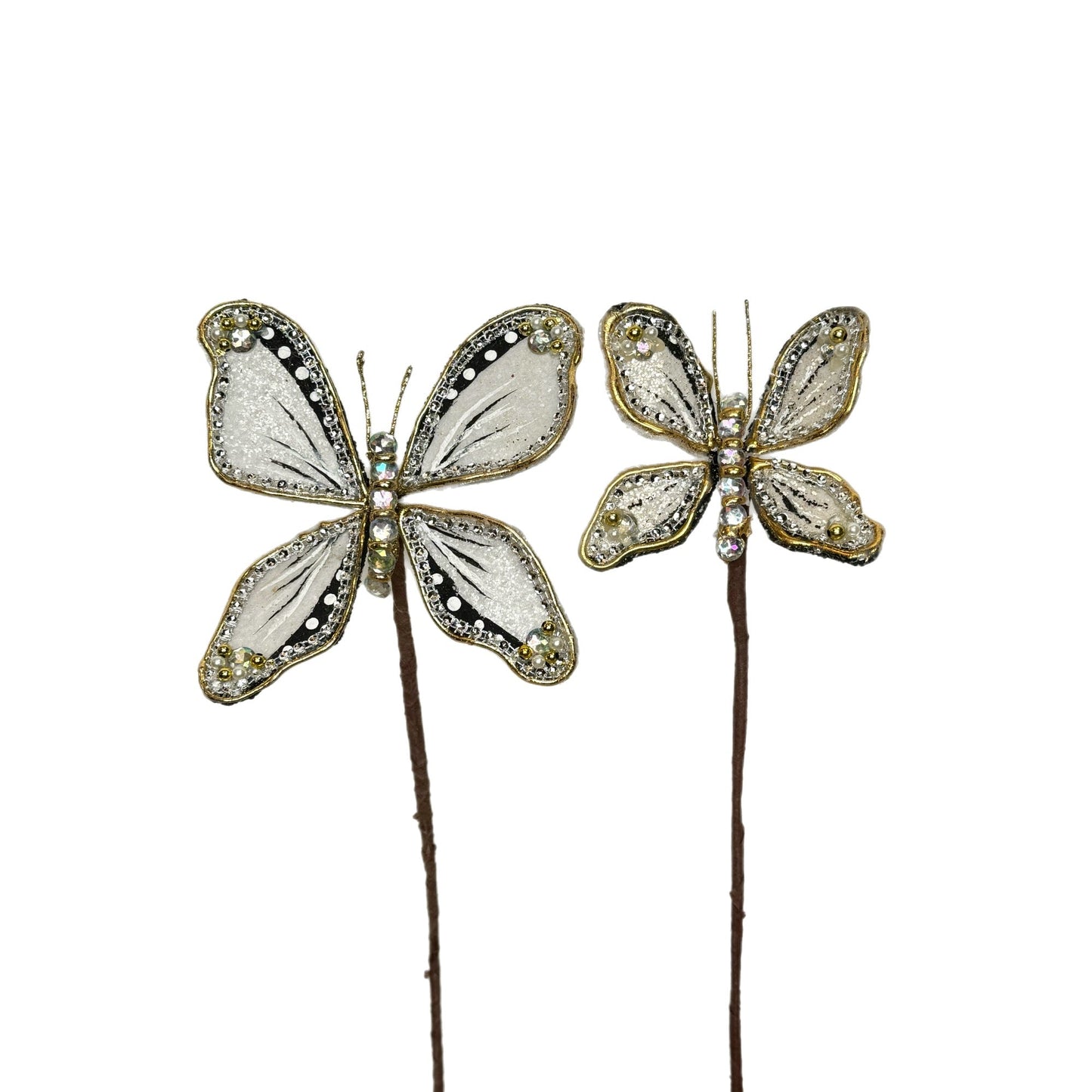 Jeweled Butterly Stem -Large