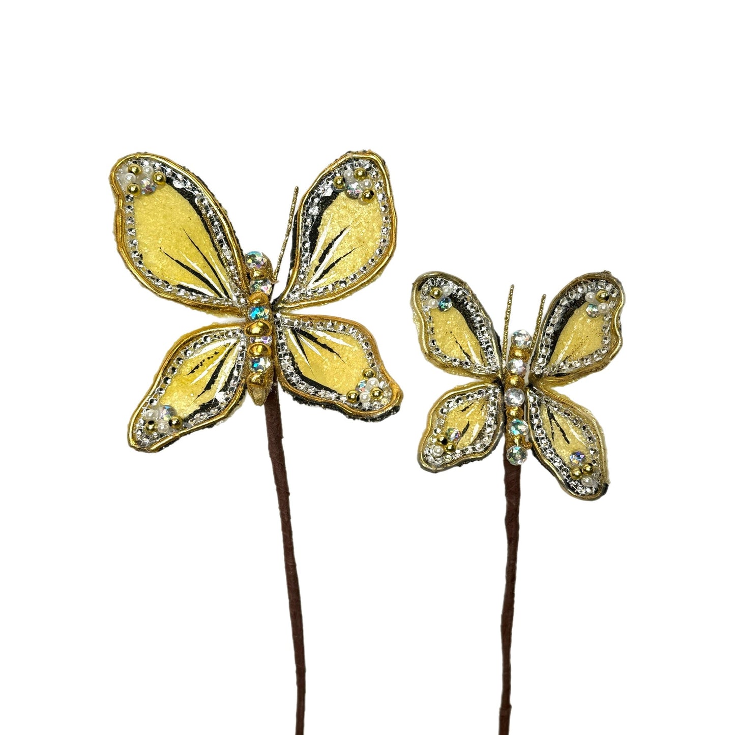 Jeweled Butterly Stem -Large