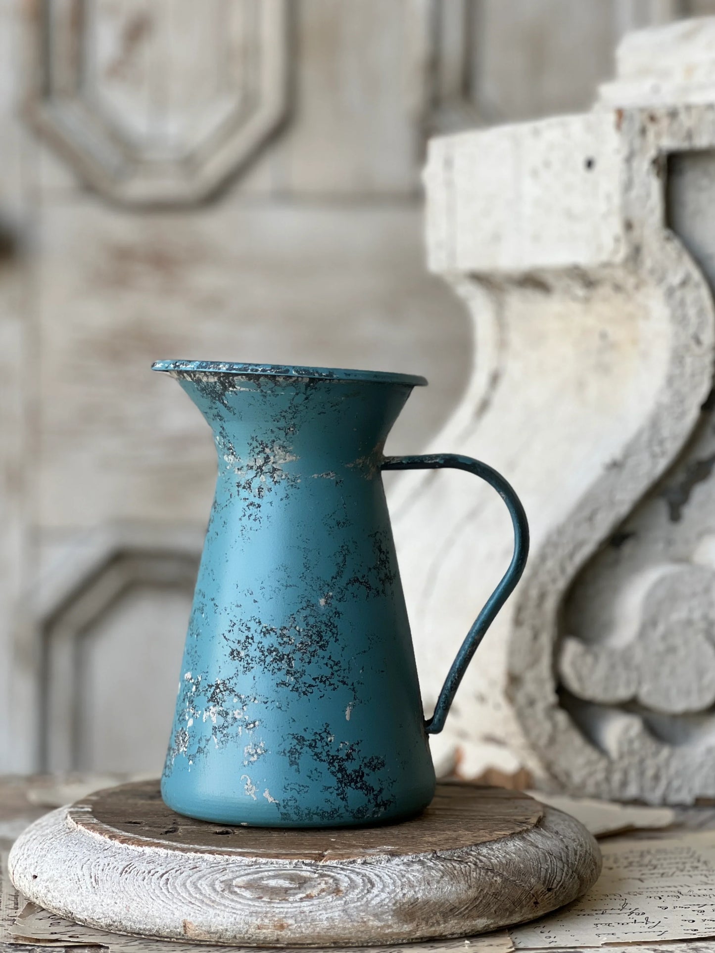 Blue Decorative Pitcher