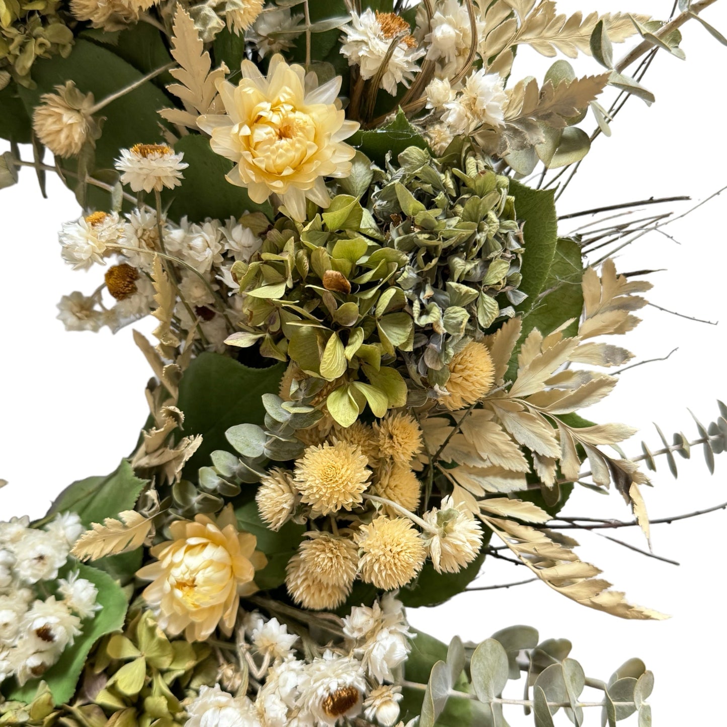 18" Wild Meadow Wreath - Dried Flower Wreath