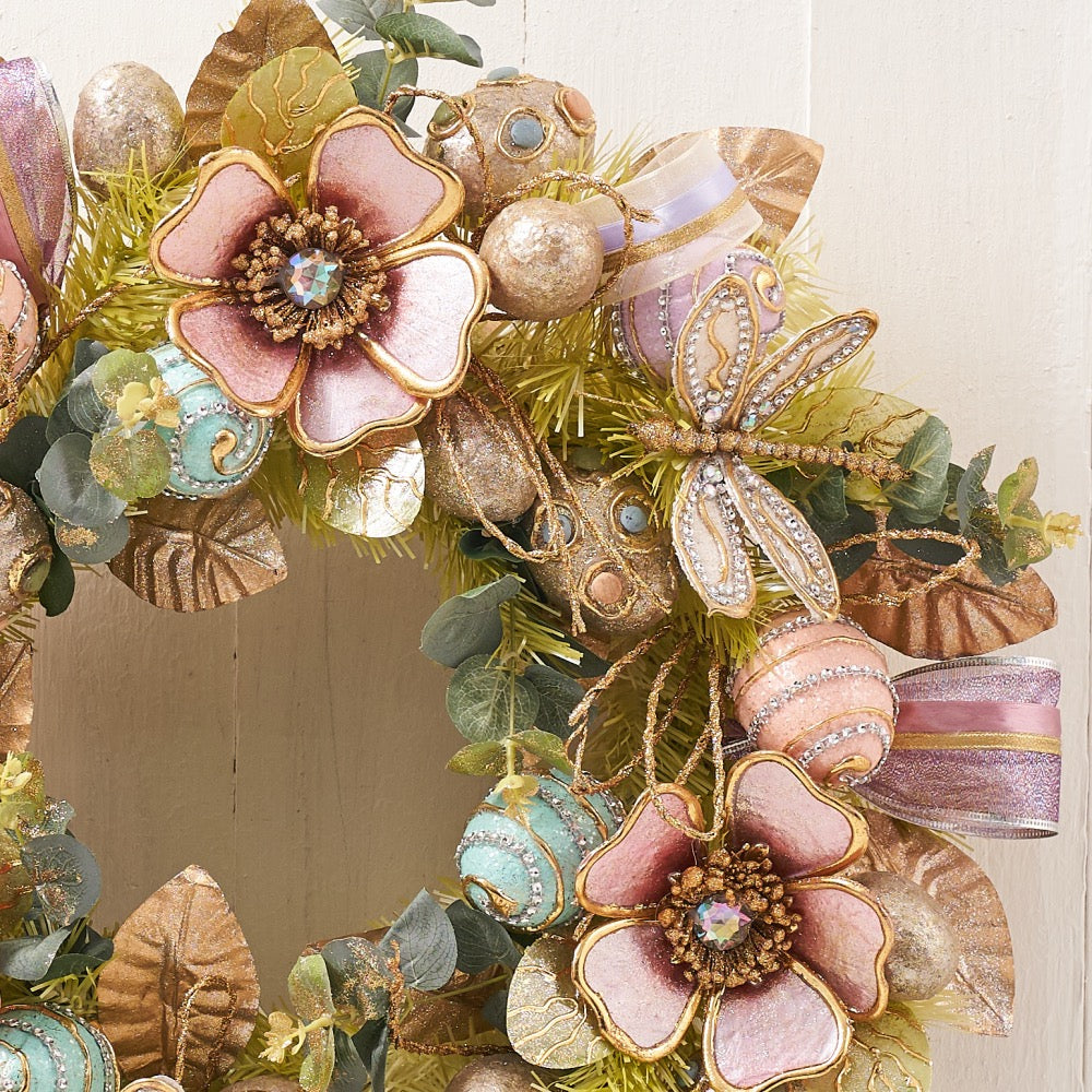 Easter Elegant Premium Handcrafted Wreath 22" - HOLIDAY TREE