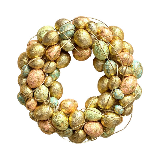 21" Easter Egg Shimmer Wreath