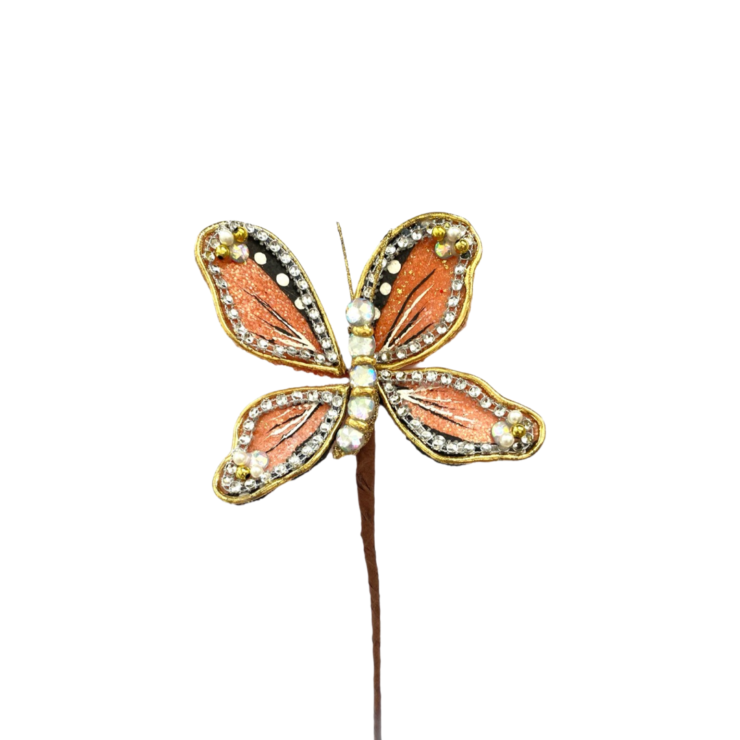 Jeweled Butterly Stem - Small