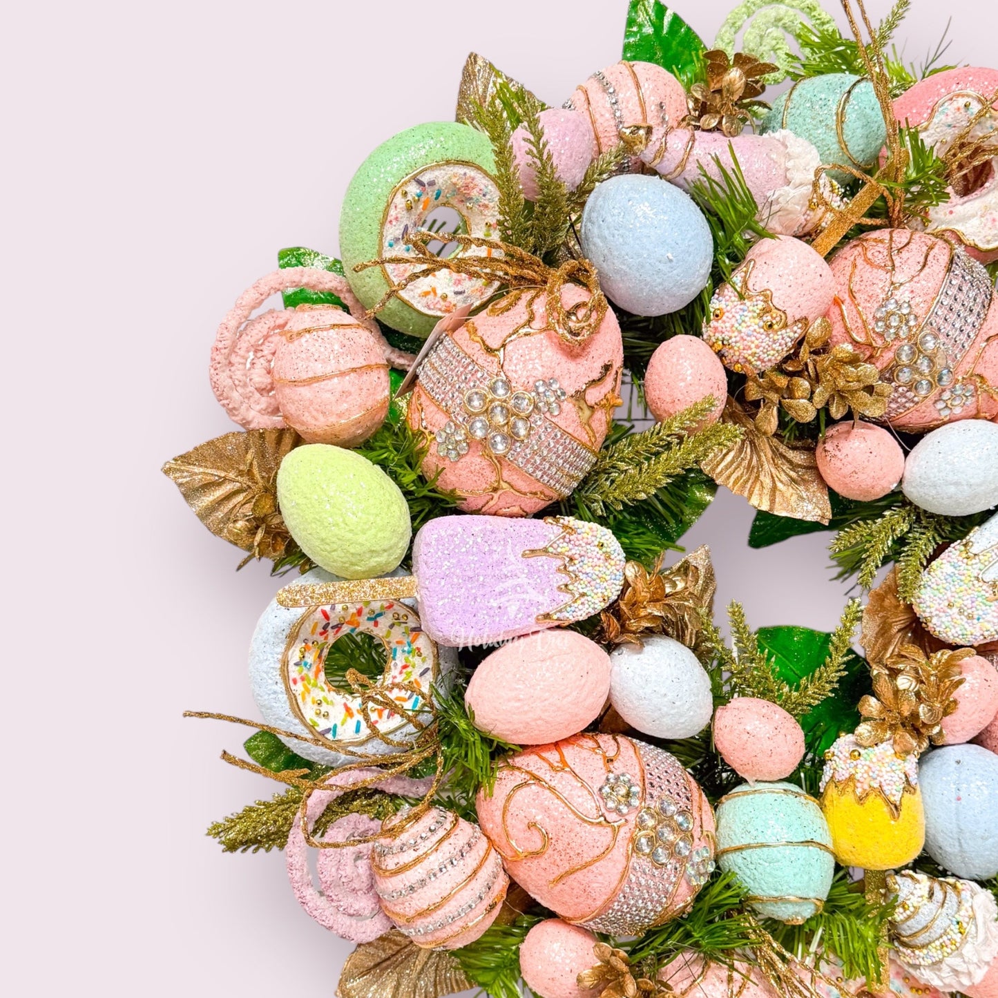 Easter Pastel Sweet Wreath