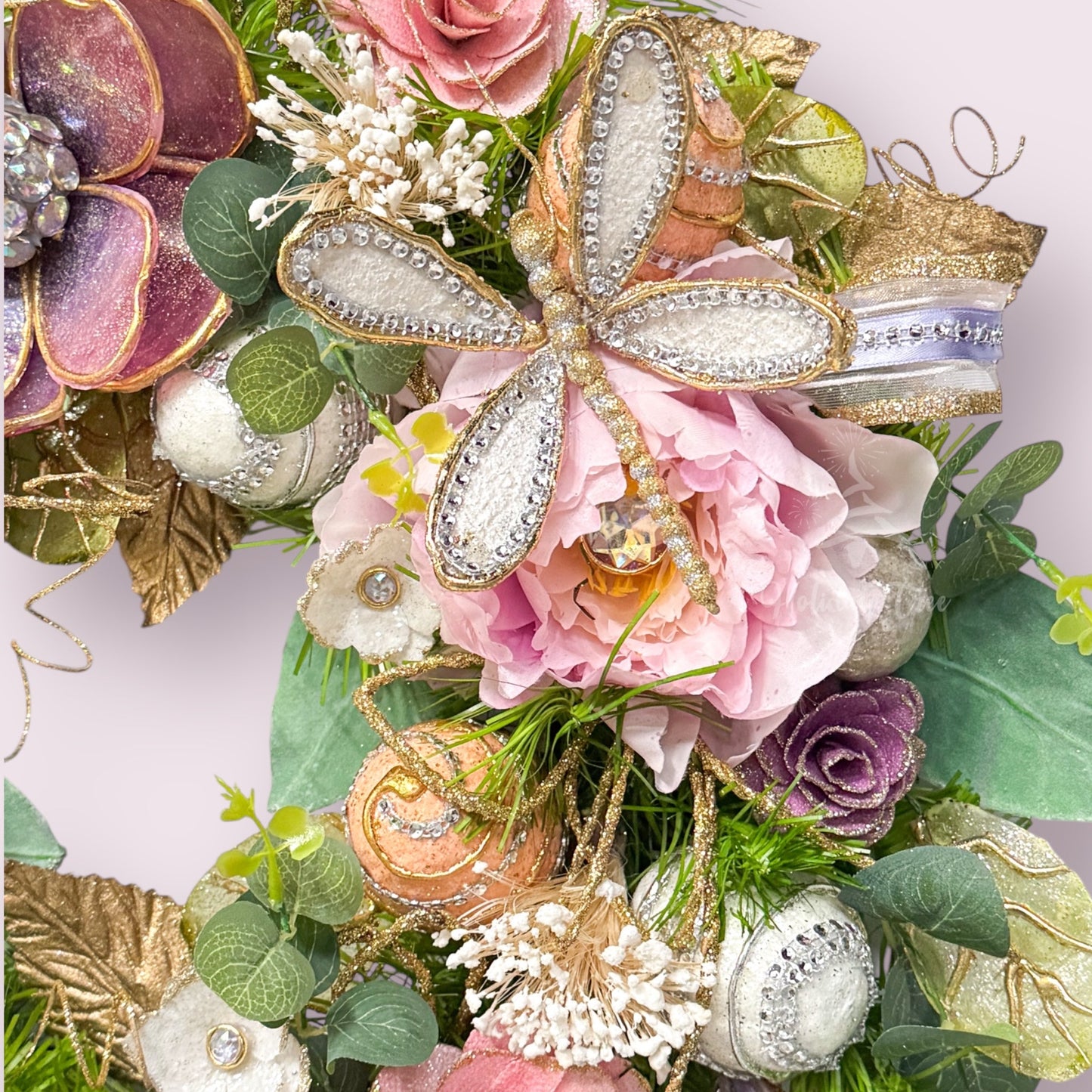 Easter Floral Wreath