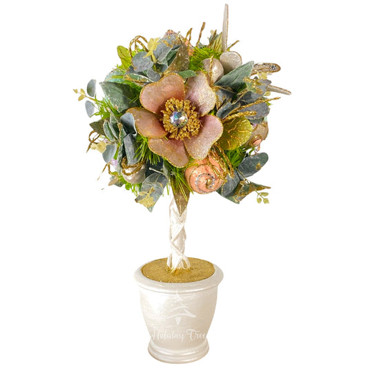 Easter Elegant Handcrafted Topiary Centerpiece - HOLIDAY TREE