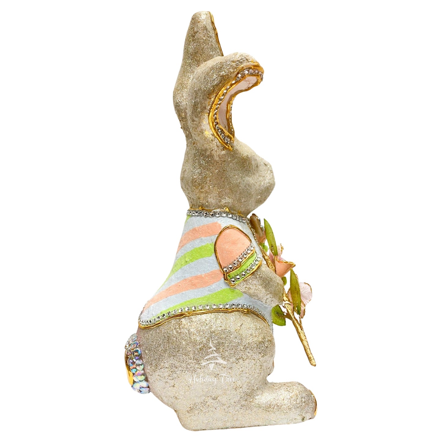 Marcarone Jeweled Capiz Bunny Easter - HOLIDAY TREE