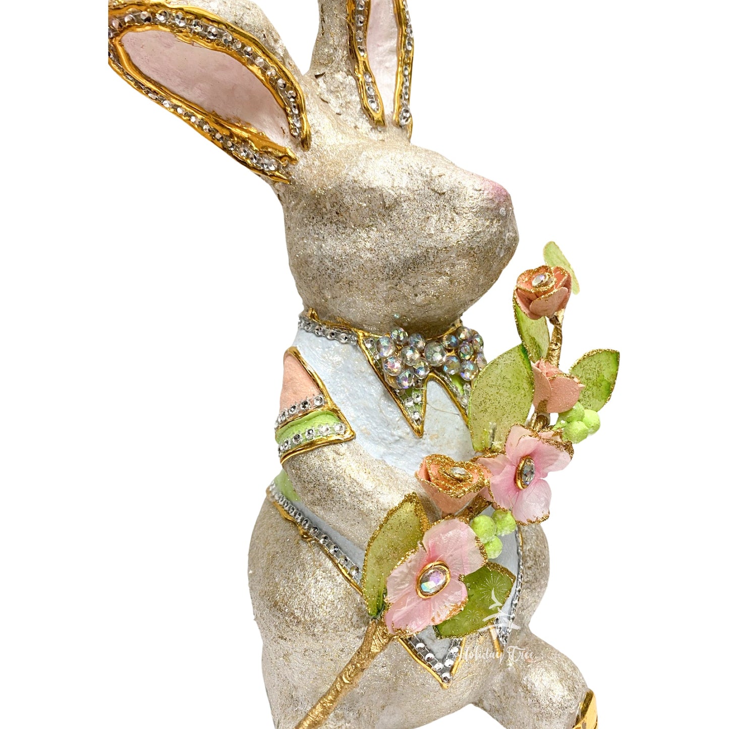 Marcarone Jeweled Capiz Bunny Easter - HOLIDAY TREE