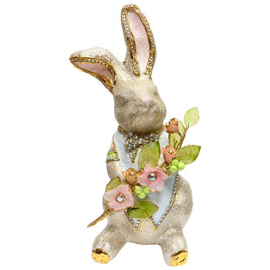 Marcarone Jeweled Capiz Bunny Easter - HOLIDAY TREE